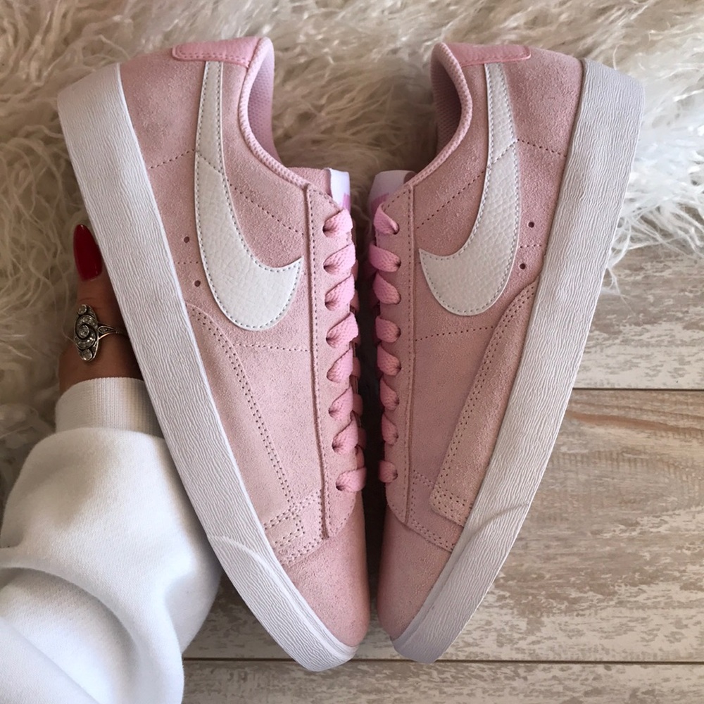 NWT Nike blazer suede pink - Picture 6 of 8